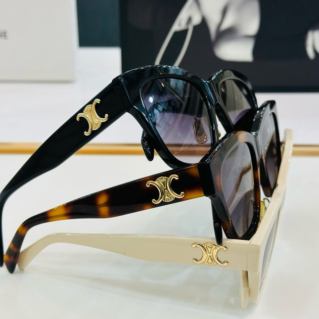 TRIOMPHE SUNGLASS CL40253F IN ACETATE