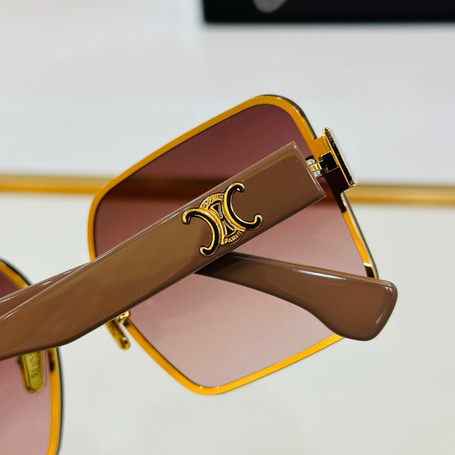 TRIOMPHE SQUARE SUNGLASS CL40238 IN ACETATE