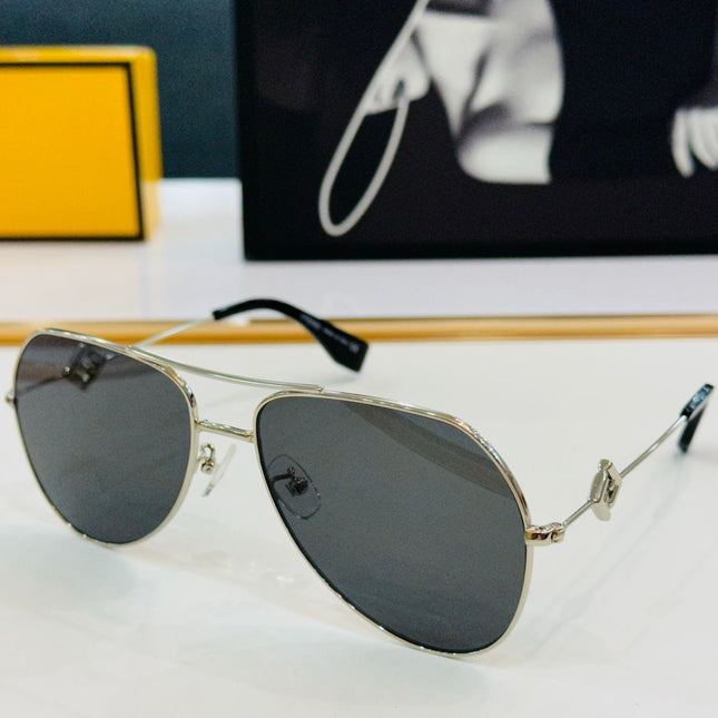 SKY AVIATOR FRAME SUNGLASSES E40150U IN METAL