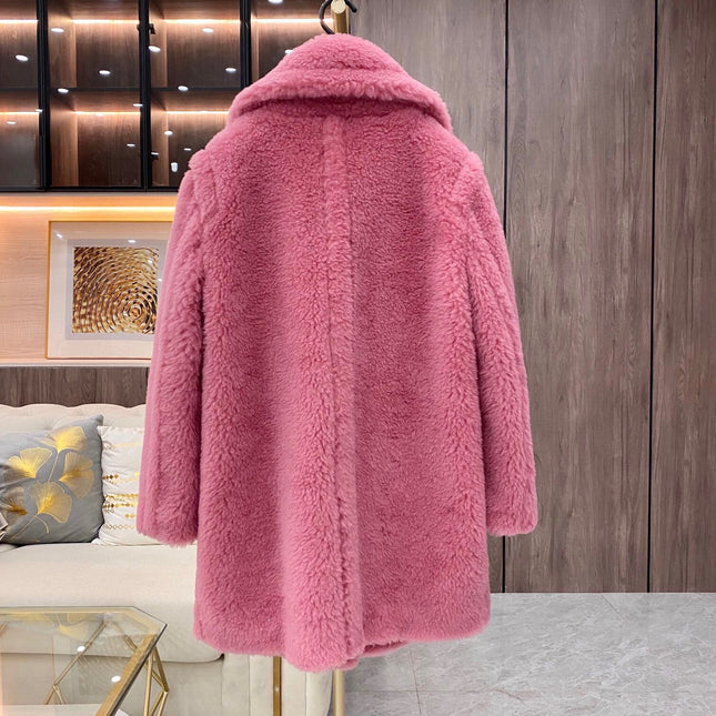 MAX MARA 25S TEDDY SHORT JACKET 073