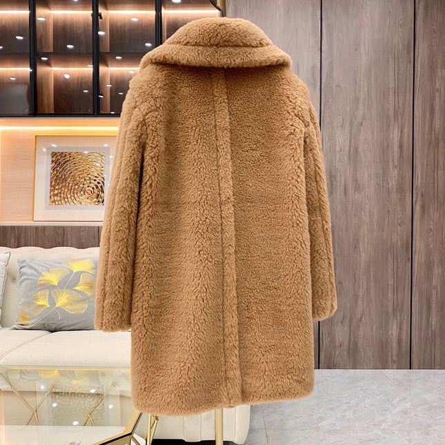 MAX MARA 25S TEDDY SHORT JACKET 077