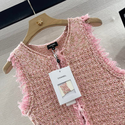 ROUND NECK VEST 25S IN COTTON 265659