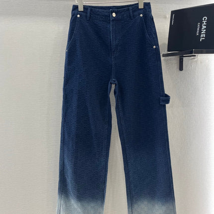 GUCCI CLASSIC JACQUARD GRADIENT JEANS