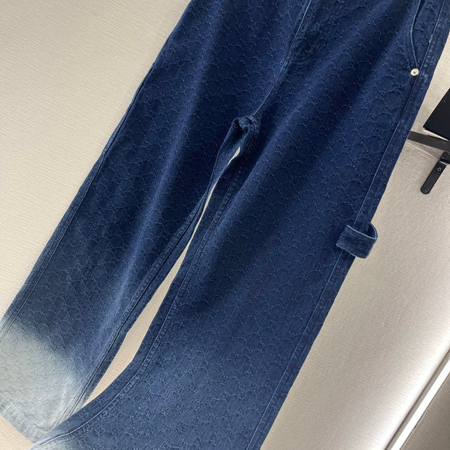 GUCCI CLASSIC JACQUARD GRADIENT JEANS