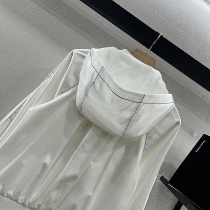 CHANEL 25S HOODED JACKET IN COTTON 264977