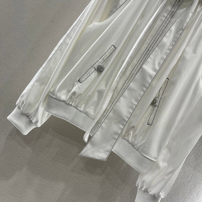 CHANEL 25S HOODED JACKET IN COTTON 264977