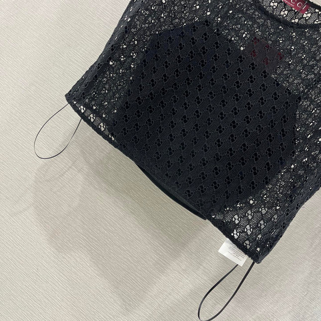 GUCCI 25S JACQUARD EMBROIDERED SILK SET THICK FABRIC 264984