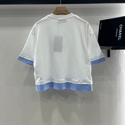 GUCCI SHORT-SLEEVE T-SHIRT WITH TRIM DETAIL 274640