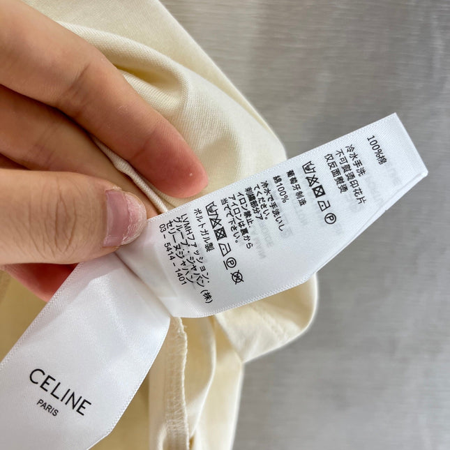 CELINE CARTOON BUNNY PRINT T-SHIRT 274681