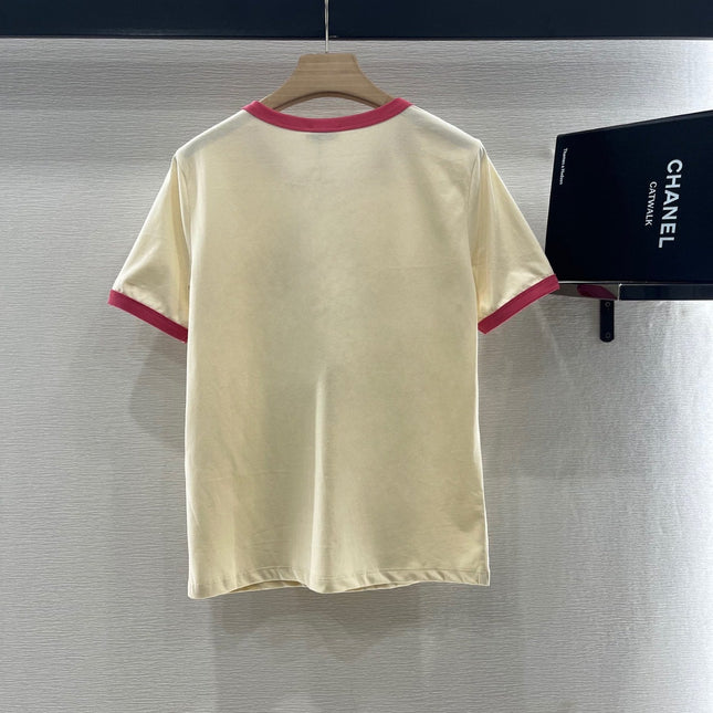 CELINE CARTOON BUNNY PRINT T-SHIRT 274681