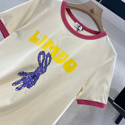 CELINE CARTOON BUNNY PRINT T-SHIRT 274681