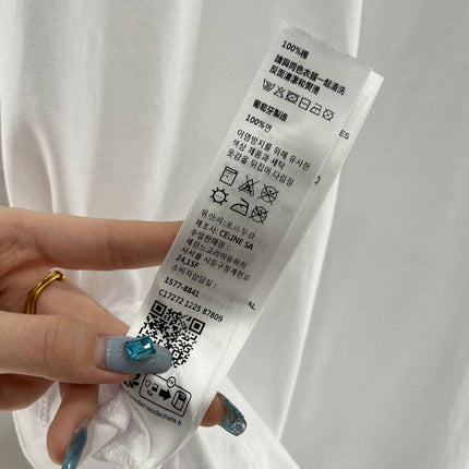 CELINE ROUND-NECK PRINTED T-SHIRT 274674