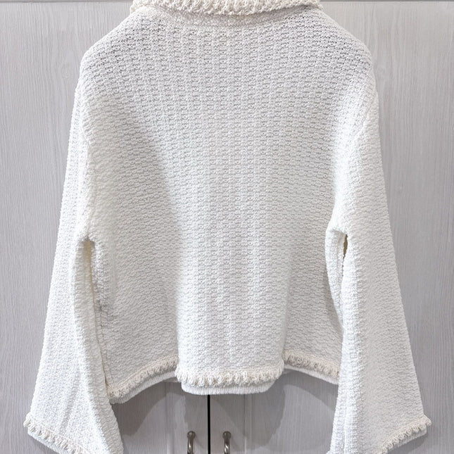 CC 25P Cardigan White Tweed 226821