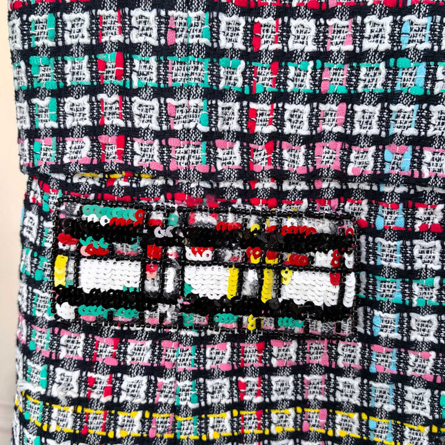 CHANEL 25S SLEEVELESS BLAZER DRESS 419