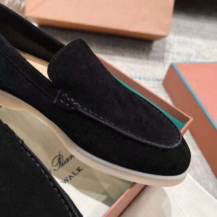 LP LOAFERS 25S IN BLACK SUEDE