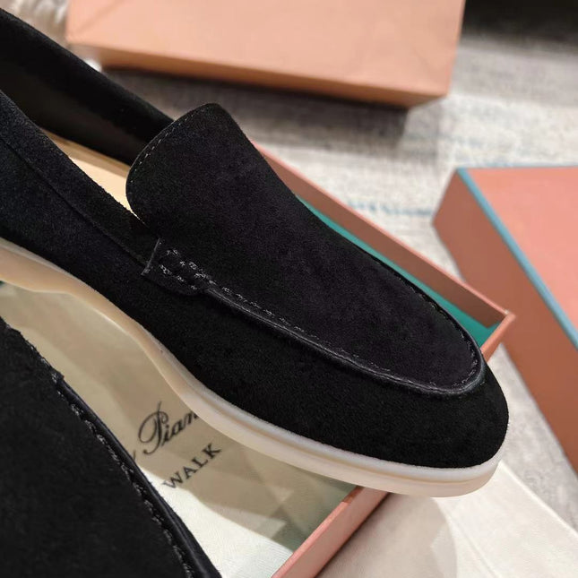 LP LOAFERS 25S IN BLACK SUEDE