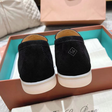LP LOAFERS 25S IN BLACK SUEDE