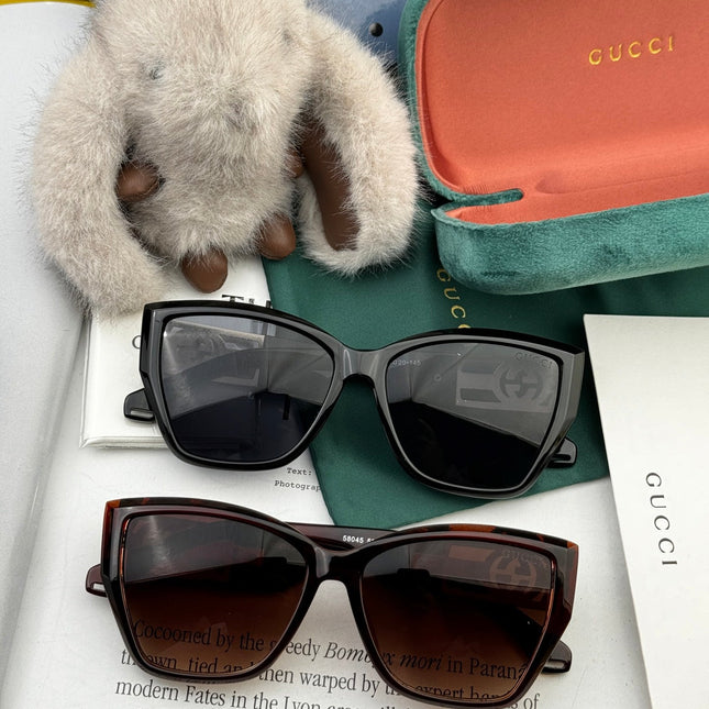 SQUARE FRAME SUNGLASSES G5580 IN ACETATE