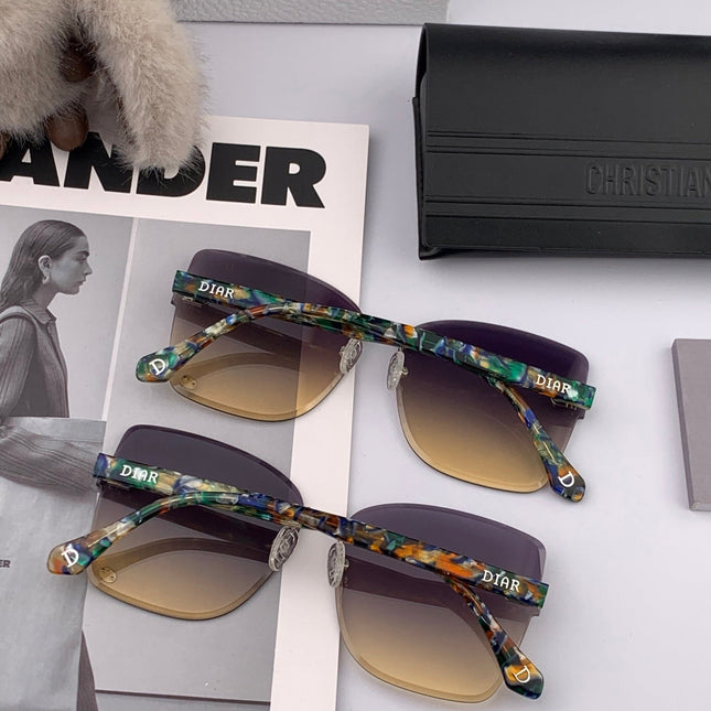 MONTAIGNE SUNGLASS CD6710 IN MULTICOLOR ACETATE