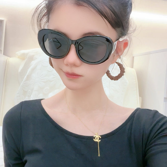 CAT EYE SUNGLASSES CH0602 IN ACETATE