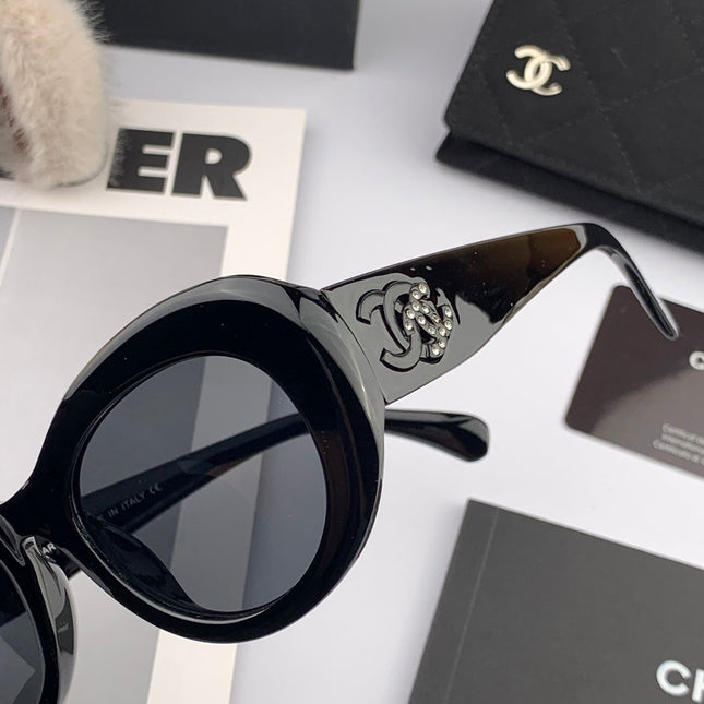 CAT EYE SUNGLASSES CH0602 IN ACETATE