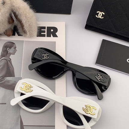 CAT EYE SUNGLASSES CH0602 IN ACETATE