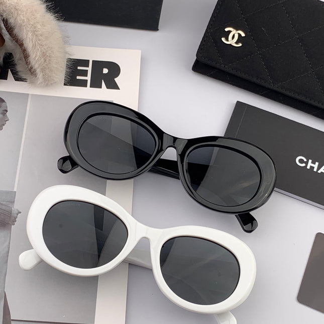 CAT EYE SUNGLASSES CH0602 IN ACETATE