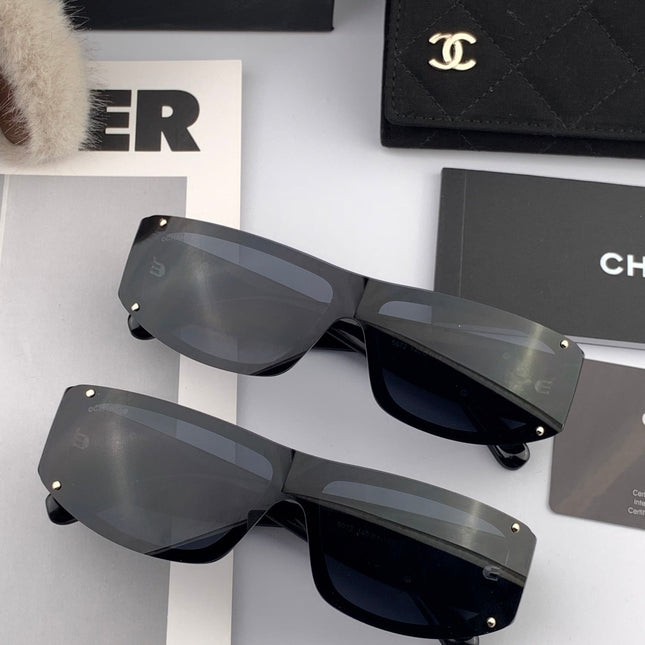 RECTANGULAR SUNGLASSES CH2507 IN ACETATE