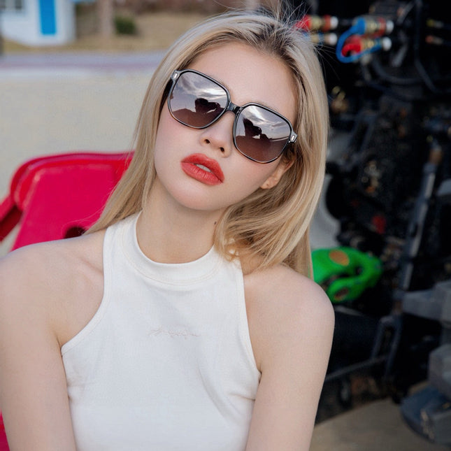 SQUARE FRAME SUNGLASSES G867 IN ACETATE