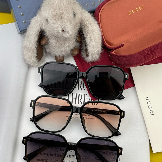 SQUARE FRAME SUNGLASSES G867 IN ACETATE