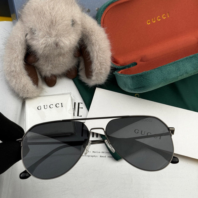 AVIATOR FRAME SUNGLASSES G1702 IN METAL