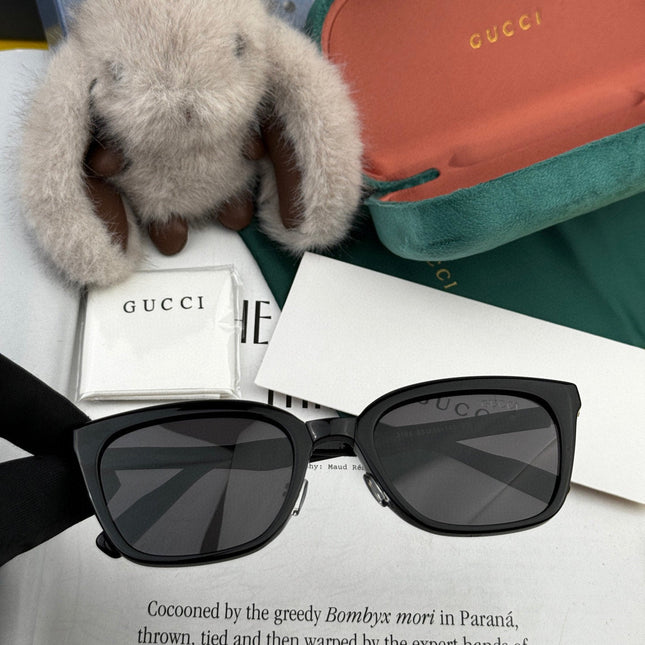 FOLDABLE SQUARE FRAME SUNGLASSES G4319 IN ACETATE