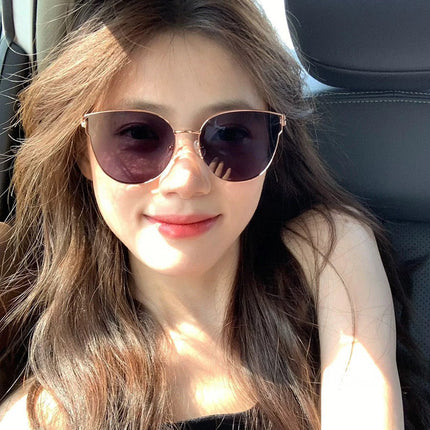 BUTTERFLY FRAME SUNGLASSES G3635 IN METAL