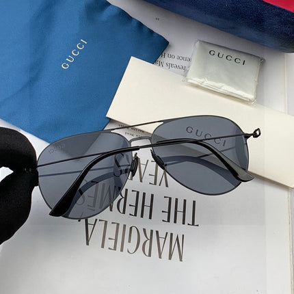 AVIATOR FRAME SUNGLASSES 5800 IN METAL