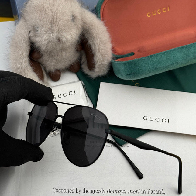 AVIATOR FRAME SUNGLASSES G9203 IN METAL