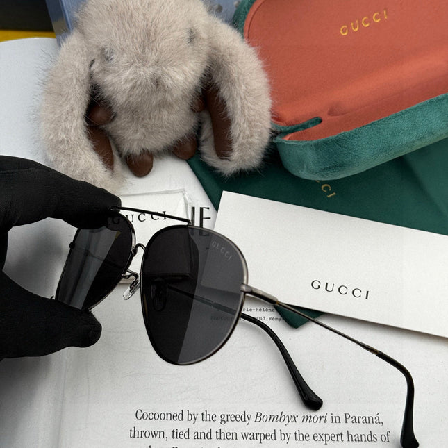 AVIATOR FRAME SUNGLASSES G2203 IN METAL