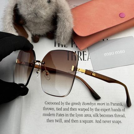 RUNWAY SQUARE SUNGLASSES M2612 IN METAL