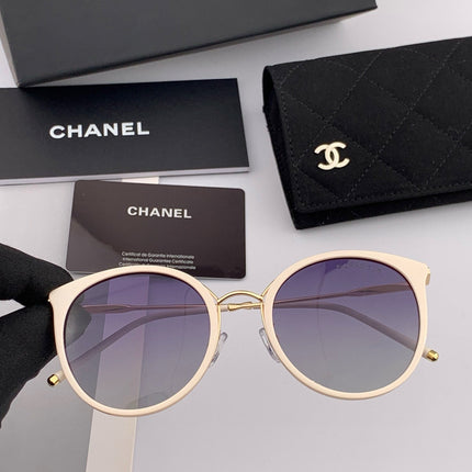CAT EYE SUNGLASSES CH7827 IN ACETATE FRAME METAL