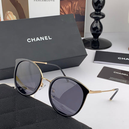 CAT EYE SUNGLASSES CH7827 IN ACETATE FRAME METAL