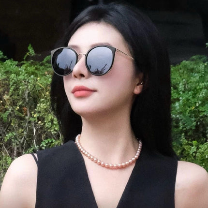 CAT EYE SUNGLASSES CH7827 IN ACETATE FRAME METAL