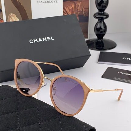 CAT EYE SUNGLASSES CH7827 IN ACETATE FRAME METAL