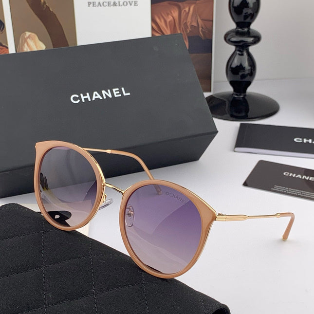 CAT EYE SUNGLASSES CH7827 IN ACETATE FRAME METAL