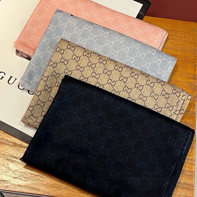 GUCCI 25S SCARF 200 IN CASHMERE 733884