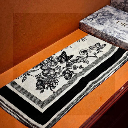 DIOR SCARF 110 CM IN CASHMERE SILK FABRIC 733887