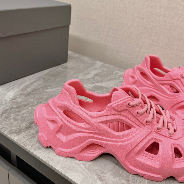 SNEAKERS IN PINK RUBBER