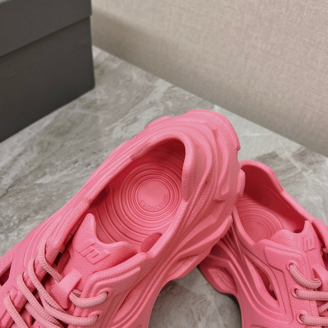 SNEAKERS IN PINK RUBBER