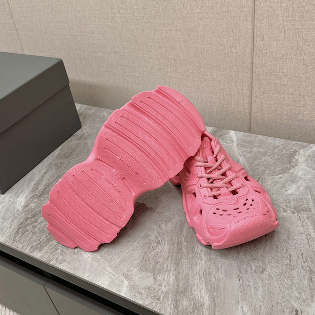 SNEAKERS IN PINK RUBBER