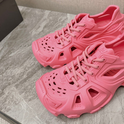 SNEAKERS IN PINK RUBBER