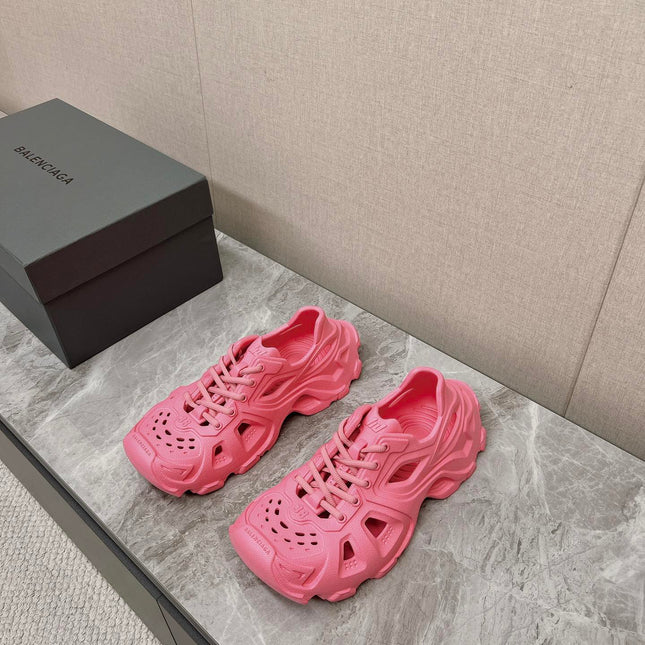SNEAKERS IN PINK RUBBER