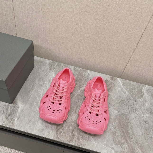 SNEAKERS IN PINK RUBBER